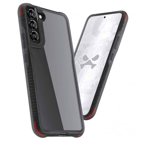 Funda GHOSTEK Covert para Samsung S22 PLUS Transparente borde Humo 
