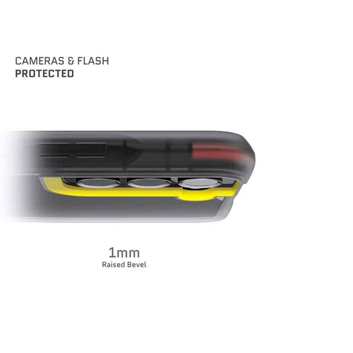 Funda GHOSTEK Covert para Samsung S22 PLUS Transparente borde Humo 