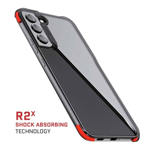 Funda GHOSTEK Covert para Samsung S22 PLUS Transparente borde Humo 