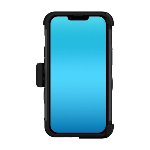 Funda Zizo Bolt Para Iphone 14 Pro Negro Con Clip Y Mica De