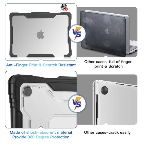 Funda TECHPROTECTUS para MacBook Air M2 Uso Rudo release 2022 A2681 