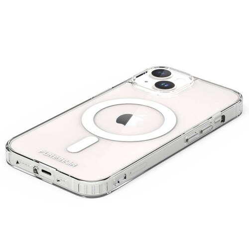 PureGear, . Funda PUREGEAR Slimshell MagSafe para iPhone 14 PLUS  Transparente, TODOparaSMARTPHONES
