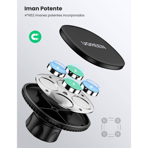 Soporte UGREEN para Auto magnetico universal 