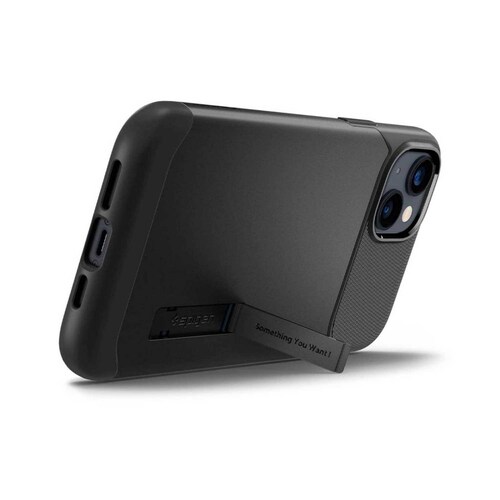 Funda SPIGEN Slim Armor para iPhone 14 PLUS Negra 