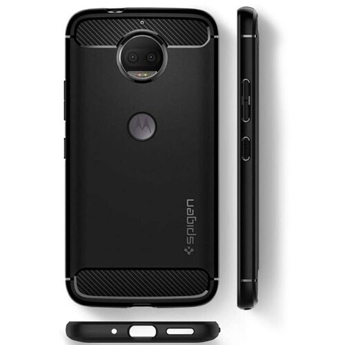 Funda SPIGEN Rugged Armor para Moto G5s PLUS - Negra 
