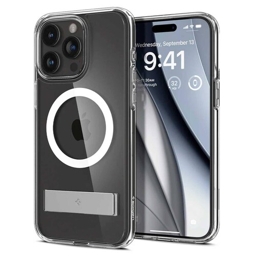 Funda SPIGEN Slim Armor MagFit para iPhone 15 PRO MAX Transparente 