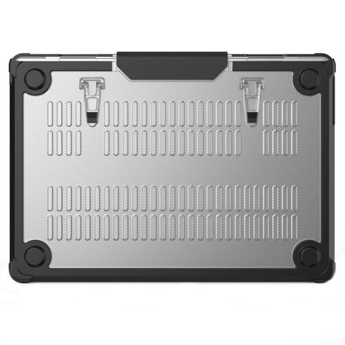 Funda TEKKU ST para MacBook PRO 14 Negra uso rudo A2992 A2918 A2442 A2779 M3 M2 M1 Pro M1 Max 