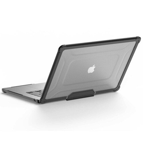 Funda TEKKU ST para MacBook PRO 14 Negra uso rudo A2992 A2918 A2442 A2779 M3 M2 M1 Pro M1 Max 