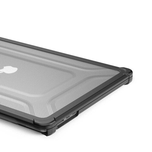 Funda TEKKU ST para MacBook PRO 14 Negra uso rudo A2992 A2918 A2442 A2779 M3 M2 M1 Pro M1 Max 