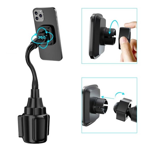 Soporte MYBAT magnetico para Auto ajustable universal para porta vasos 