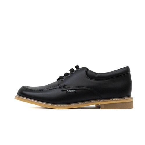 Zapatos escolares Cachorros 5254C suela madera 
