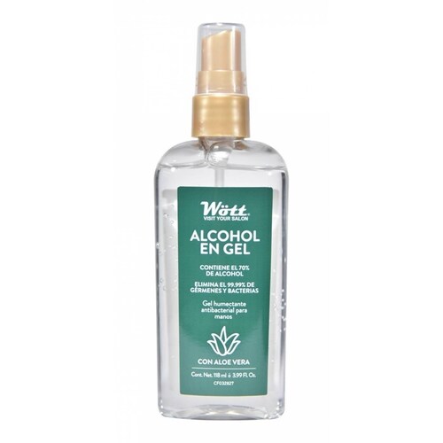 Gel Antibacterial 70% Alcohol Wött