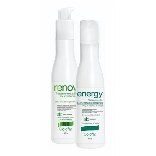 Kit Hidratante Shampoo Energy + Tratamiento Renov Colorly®