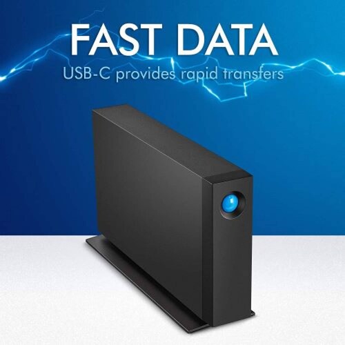 DISCO DURO EXTERNO SEAGATE LACIE PROFESSIONAL COLOR NEGRO 8TB STHA8000800