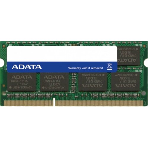 Memoria RAM Para Laptop SODIMM ADATA 4GB DDR3L 1600MHZ BAJO VOLTAJE ADDS1600W4G11 S