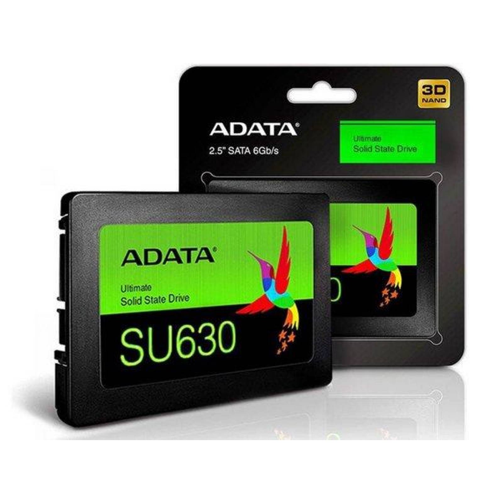 ADATA SU635 240GB 3D-NAND QLC SATA 2.5 Pulgada Interno Ssd ASU635SS-240GQ-R 