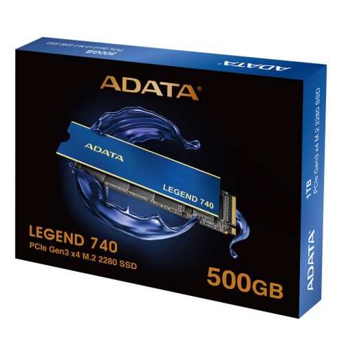 SSD INTERNO ADATA 500GB PCI EXPRESS 3D NAND M.2 2280 ALEG 740 500GCS