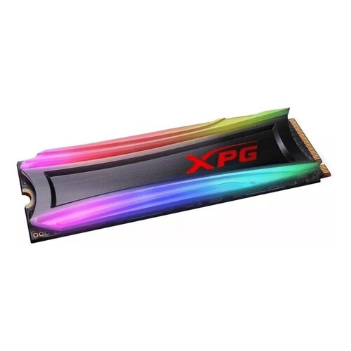 SSD INTERNO ADATA XPG S40G 1TB RGB PCLE GEN3X4 M.2 2280 DISIPADOR NEGRO AS40G 1TT C