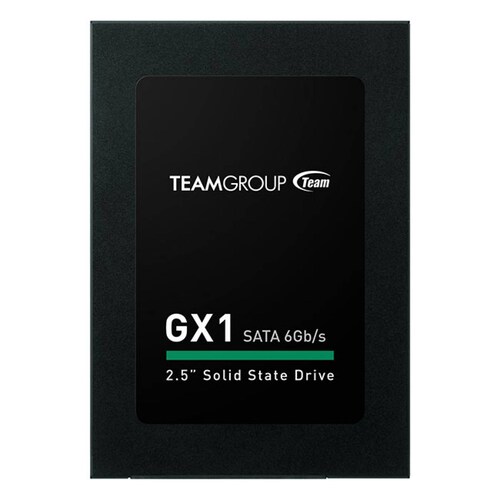 SSD INTERNO TEAMGROUP GX1 480GB 2.5 SATA III 7 mm NEGRO T253X1480G0C101