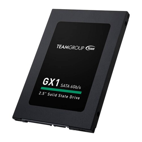 SSD INTERNO TEAMGROUP GX1 480GB 2.5 SATA III 7 mm NEGRO T253X1480G0C101