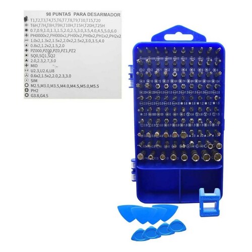 Kit de herramientas para celular 117 Pz 253576 Obi