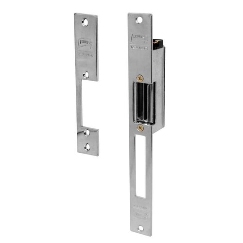 Chapa Contra Eléctrica Puertas Cromo 310 Phillips