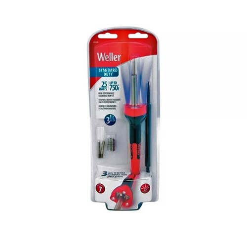 Cautín para soldar con accesorios 25W SP25NK Weller
