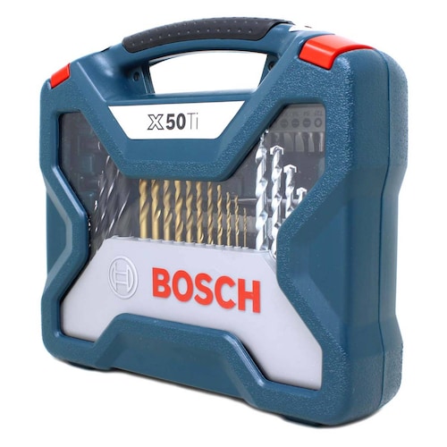 Juego de puntas y brocas 50 piezas X50Ti 406 Bosch