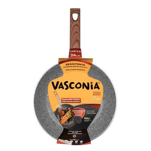 Sartén Antiadherente Vasconia Prime 24 cm de Vitroacero 