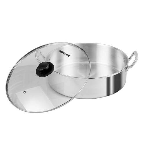 Arrocera de Aluminio Vasconia 32 cm de 8 litros 