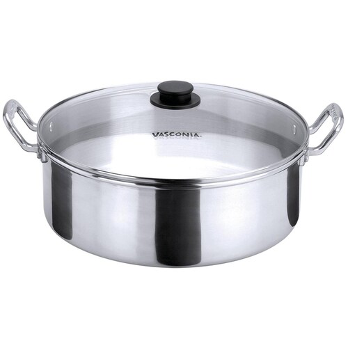 Arrocera de Aluminio Vasconia 32 cm de 8 litros 