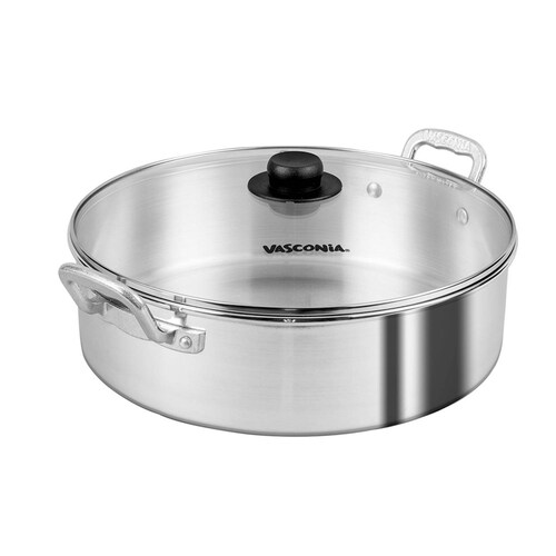 Arrocera de Aluminio Vasconia 32 cm de 8 litros 