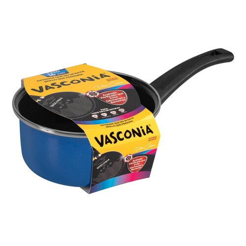 Cazo con Mango de VitroaceroVasconia Novo Viva 16 cm Azul 