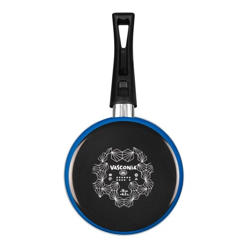 Cazo con Mango de VitroaceroVasconia Novo Viva 16 cm Azul 