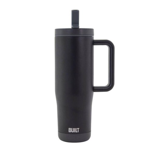 Termo de Acero Inoxidable Color Negro de 1.1 litros Built 