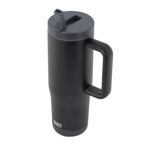 Termo de Acero Inoxidable Color Negro de 1.1 litros Built 