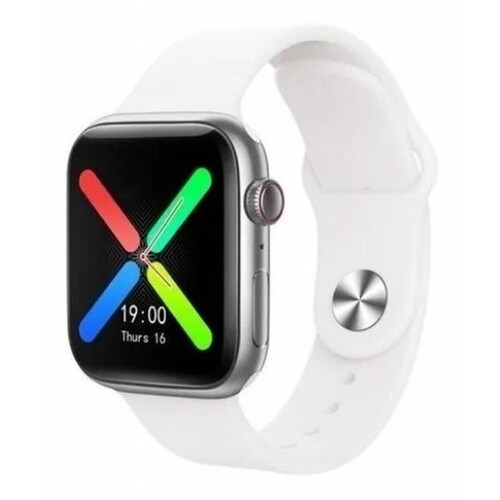 Smartwatch T500 + Plus Pro Series 6 Reloj Inteligente 2021 Blanco 42 mm.