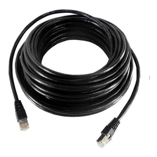 Cable Utp Cat 6 Exterior 20 Metros Red Rj45 Alta Velocidad .