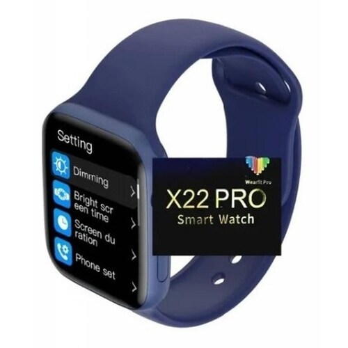 Reloj Inteligente Smartwatch X22 Pro Azul