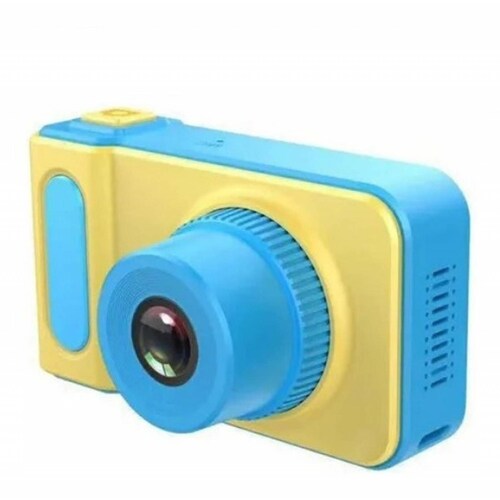 Cámara Infantil Compacta Cam10 Uso Rudo + Memoria Sd 32gb I Azul.