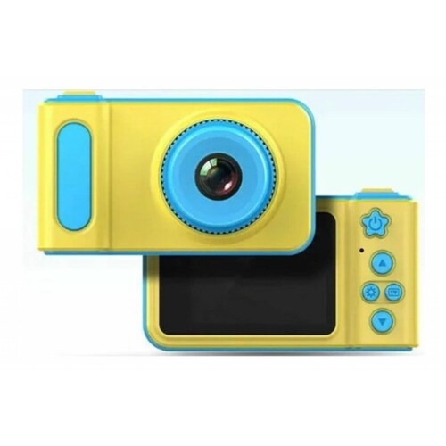 Cámara Infantil Compacta Cam10 Uso Rudo + Memoria Sd 32gb I Azul.