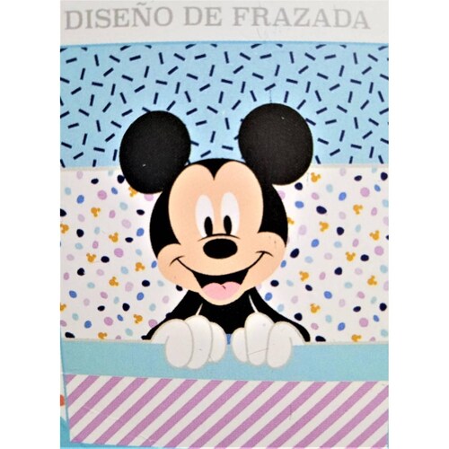 Frazada Super Suave Disney Mickey Mouse + Cojin Shape 1x.8m .