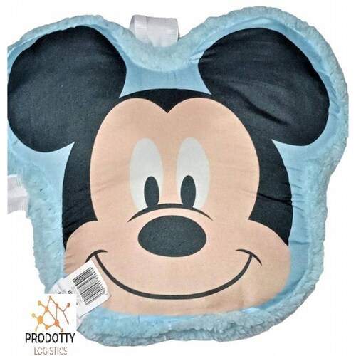 Frazada Super Suave Disney Mickey Mouse + Cojin Shape 1x.8m .