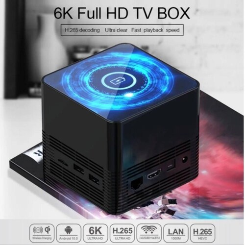 Omikai K1 Android 10.0 Smart Tv Box 6k + Mini Teclado .
