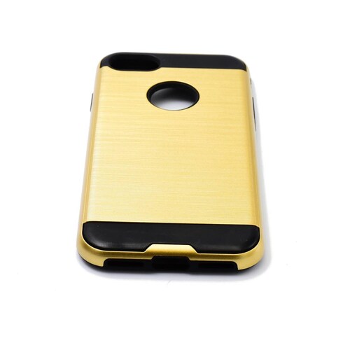 Funda Para Celular Iph 7 Plus Metal Case Color Dorada Accesorio