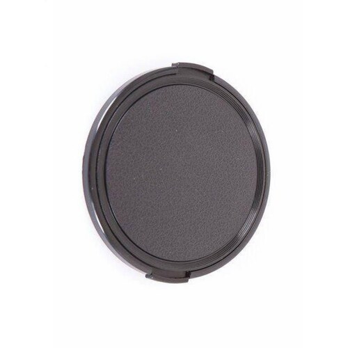 Tapa Para Lente 58mm Color Negro Fotografia