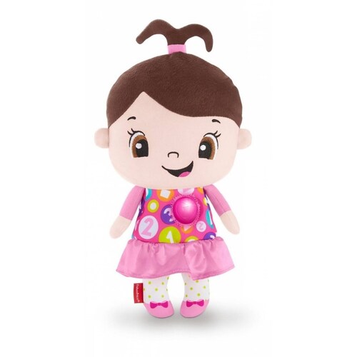 Mi Primera Muñeca Fisher Price Bebe Rie Y Aprende Fwf45 Mattel