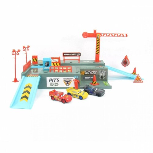 Lanzador Autopista Cars Estacionamiento Pista Carro T363439