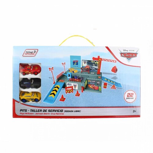 Lanzador Autopista Cars Estacionamiento Pista Carro T363439