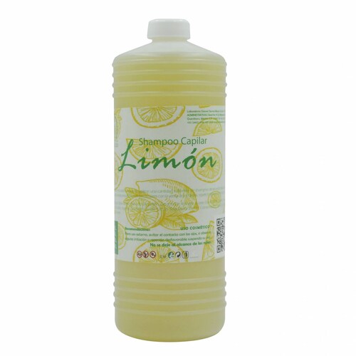 Shampoo Capilar De Limón Anti Caída (1 Litro)